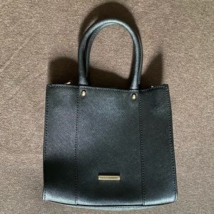 Rebecca Minkoff leather saffiano mini mab tote
